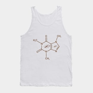 caffeine molecular structure Tank Top